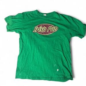 Green and red vintage irish